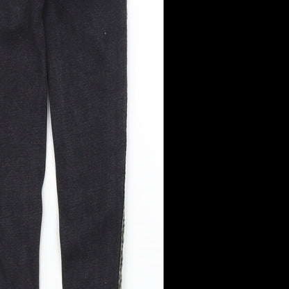 Matalan Girls Black  Denim Skinny Jeans Size 9 Years