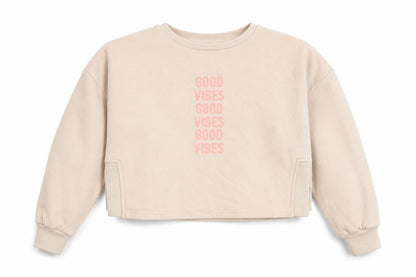 Primark Girls Beige   Pullover Sweatshirt Size 12-13 Years