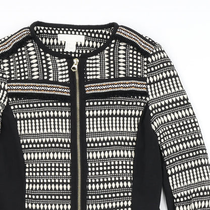 H&M Womens Multicoloured Argyle/Diamond  Jacket  Size 36