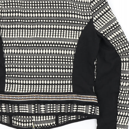 H&M Womens Multicoloured Argyle/Diamond  Jacket  Size 36