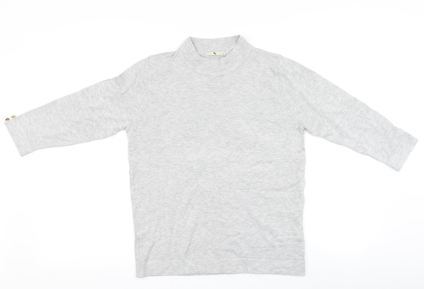 TU Womens Grey   Pullover Jumper Size 8