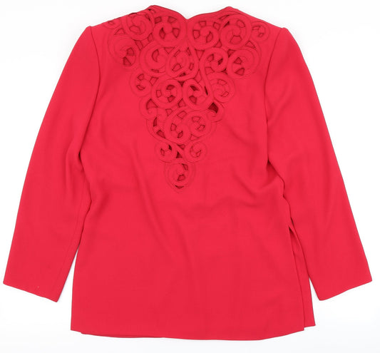 Womens UK Size 12 Gina Red Jacket