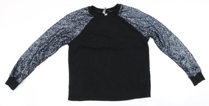 Womens UK Size 6 ASOS Black Pullover Jumper