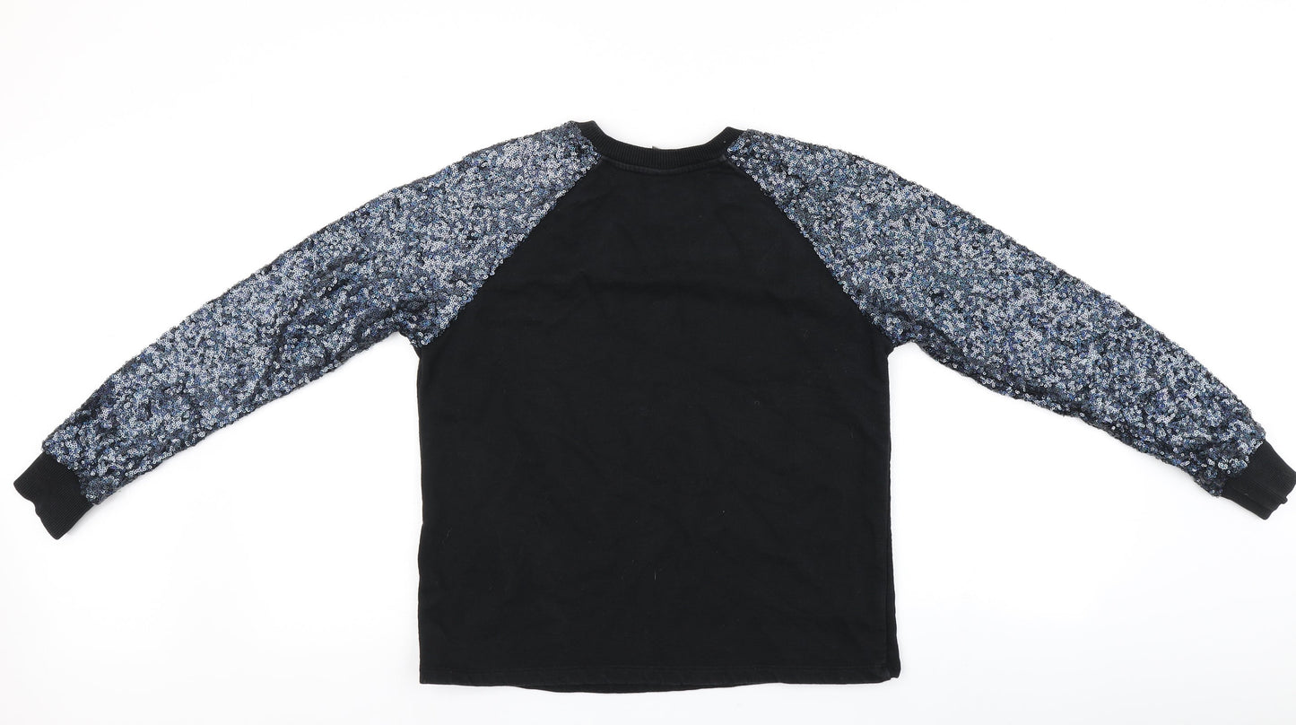Womens UK Size 6 ASOS Black Pullover Jumper