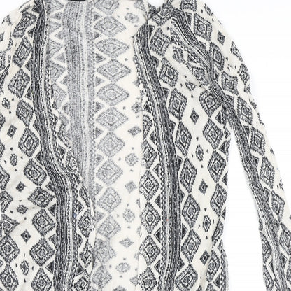 George Womens Multicoloured Argyle/Diamond  Cardigan Jumper Size 16