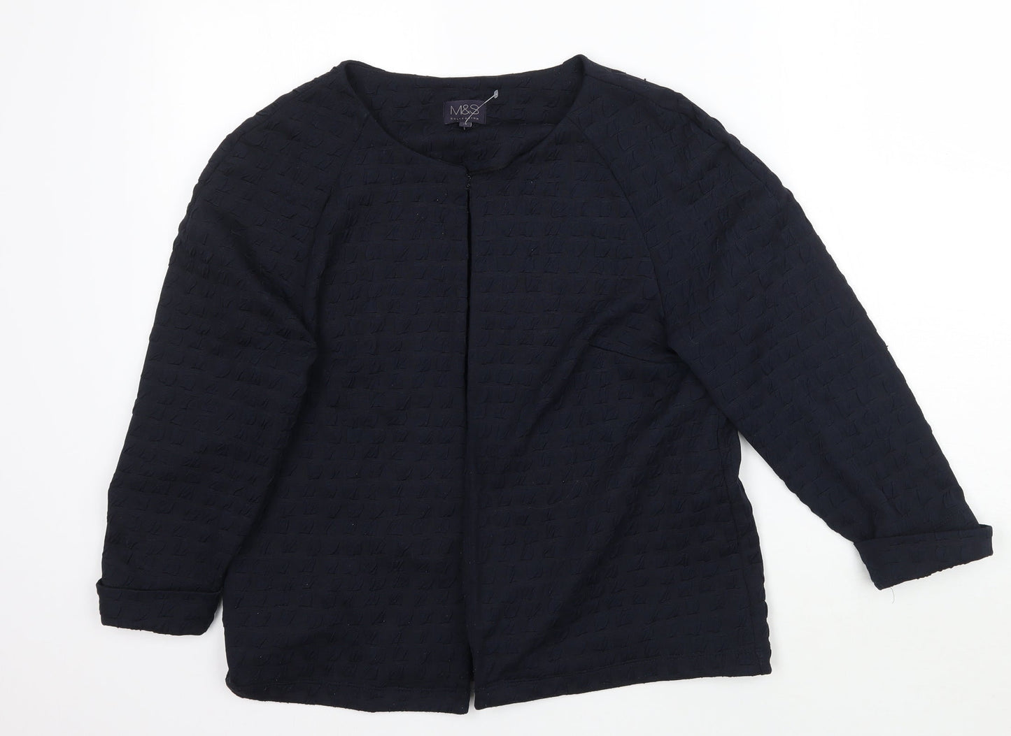 Womens UK Size 10 Marks and Spencer Blue Jacket