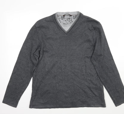 Womens UK Size L NEXT Grey Pullover Jumper