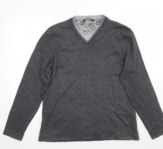 Womens UK Size L NEXT Grey Pullover Jumper