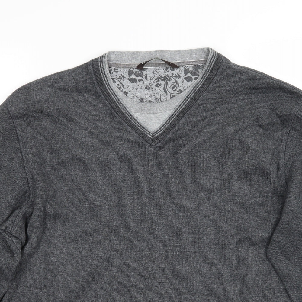 Womens UK Size L NEXT Grey Pullover Jumper