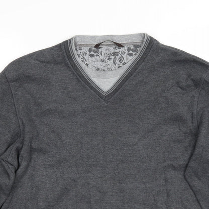 Womens UK Size L NEXT Grey Pullover Jumper