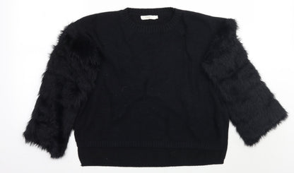 F&P Womens Black   Pullover Jumper Size L