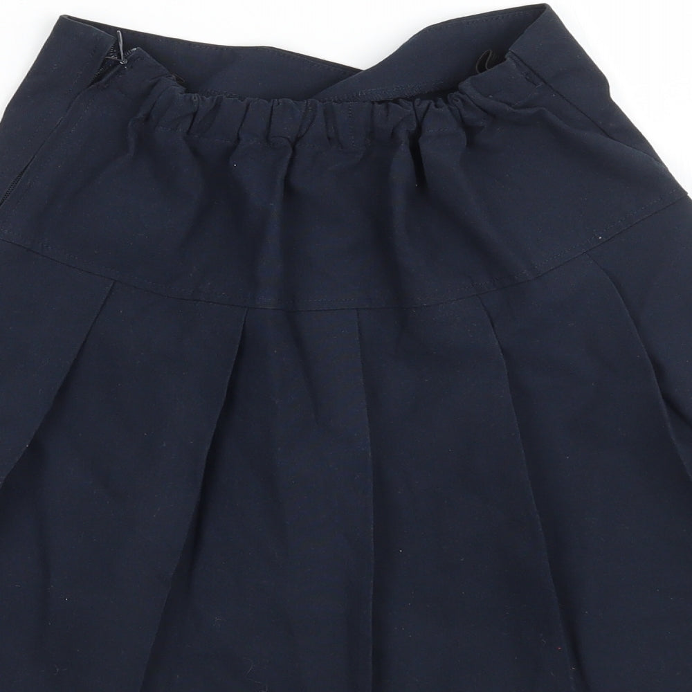 Marks and Spencer Girls Blue   A-Line Skirt Size 8-9 Years