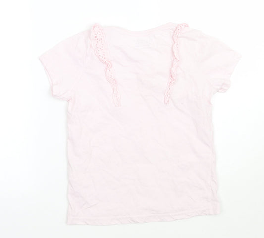 Primark Girls Pink   Basic T-Shirt Size 10-11 Years