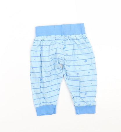 in the night garden Boys Blue Striped  Sweatpants Trousers Size 9-12 Months