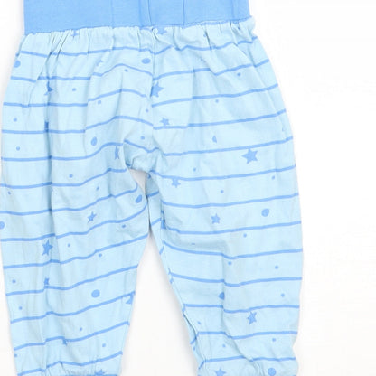 in the night garden Boys Blue Striped  Sweatpants Trousers Size 9-12 Months