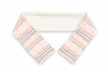Preworn Girls Pink Fair Isle  Scarf Scarves & Wraps One Size