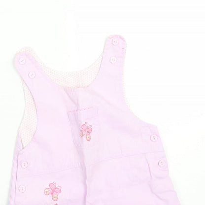 Morris mouse Girls Purple Animal Print  A-Line  Size 6-9 Months