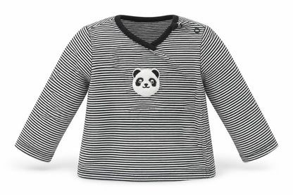 George Boys White Striped  Basic T-Shirt Size 6-9 Months