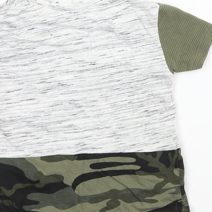 Primark Baby Green Camouflage  Basic T-Shirt Size 18-24 Months