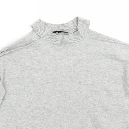 Womens UK Size 8 Topshop Grey Pullover Jumper