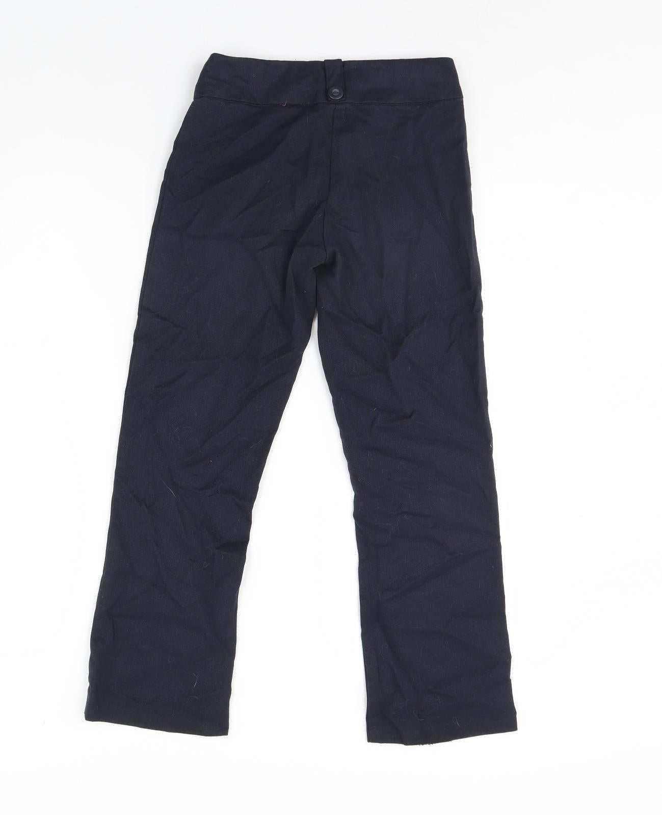 Preworn Boys Blue   Dress Pants Trousers Size 9 Years - School