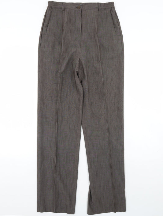 Oscan B Womens Brown   Trousers  Size 10 L30 in