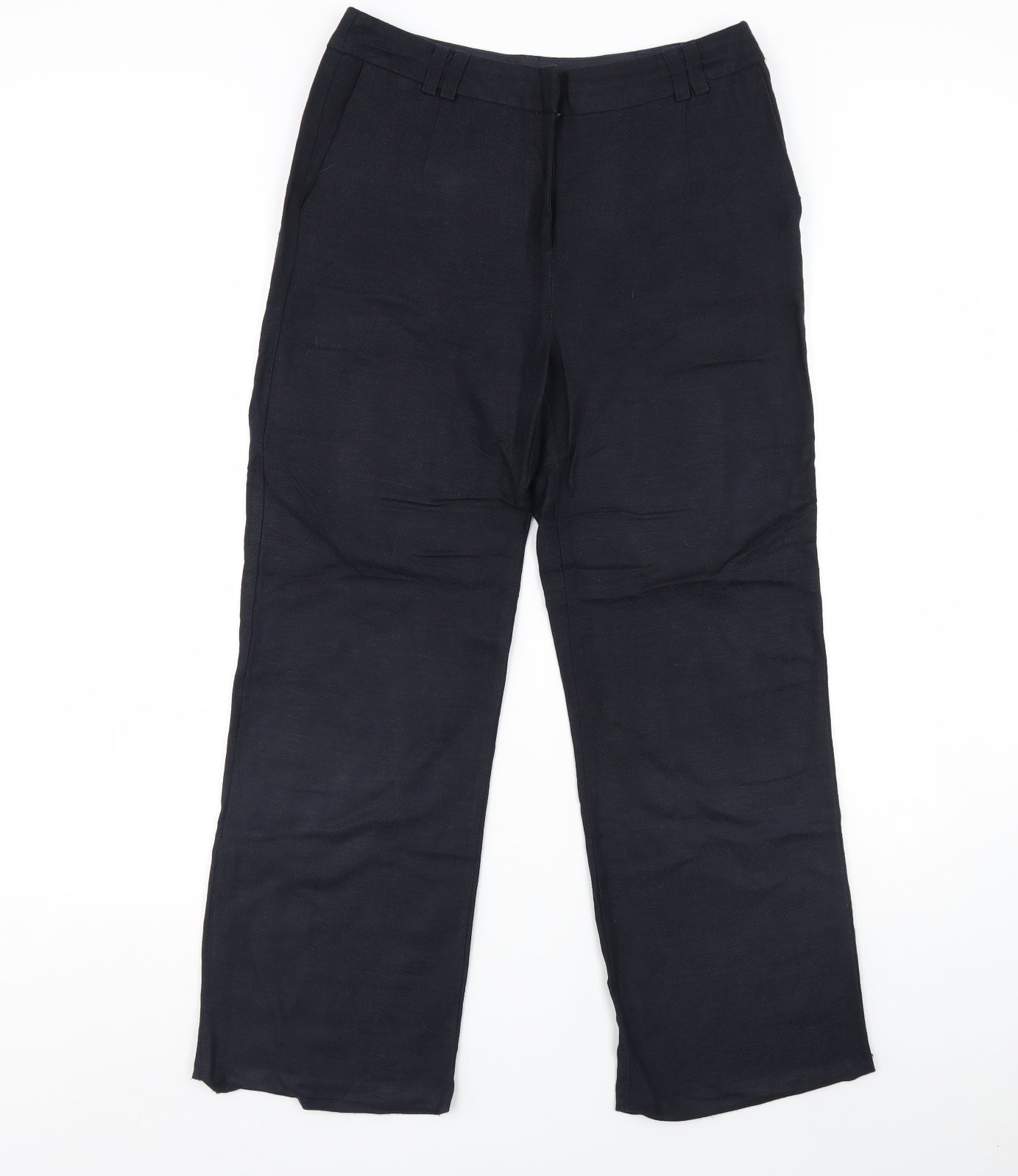 Womens UK Size 8 NEXT Regular Fit  Blue Trousers