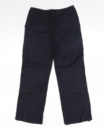 Womens UK Size 8 NEXT Regular Fit  Blue Trousers