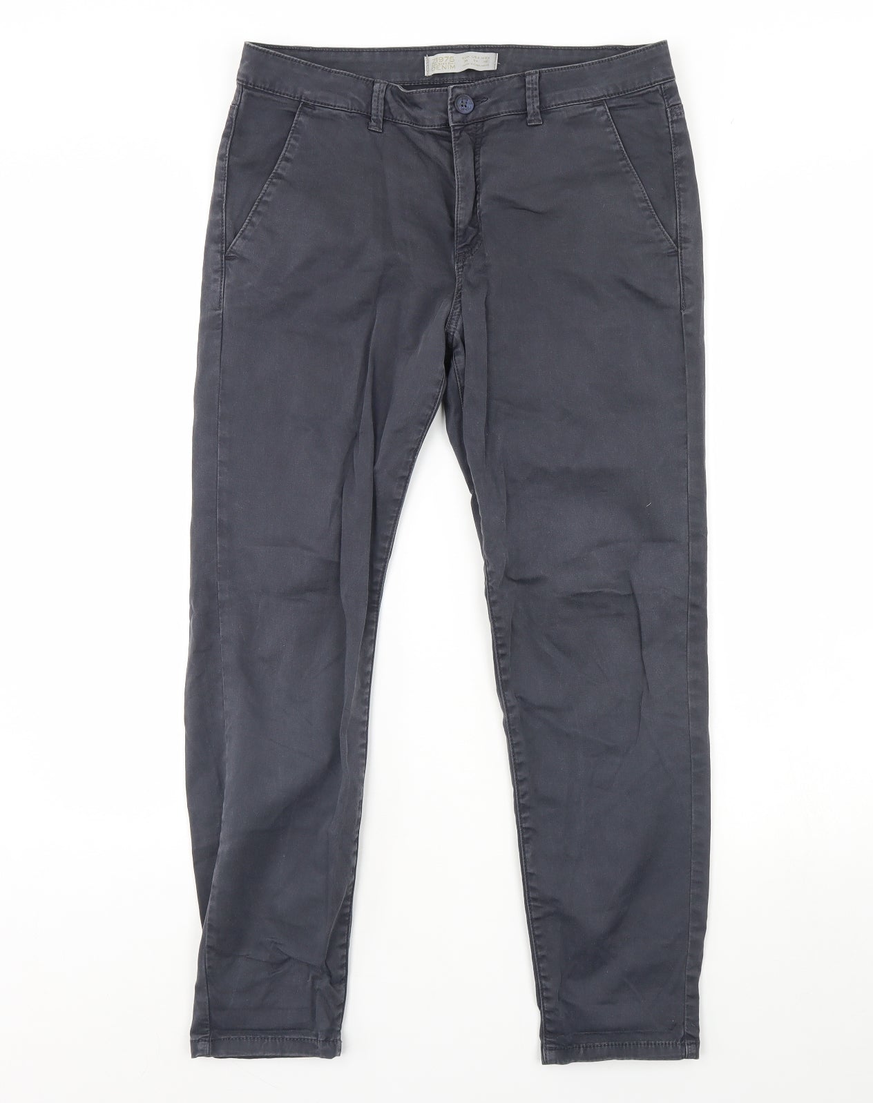 Z1975 Womens Grey   Skinny Jeans Size 8 L30 in