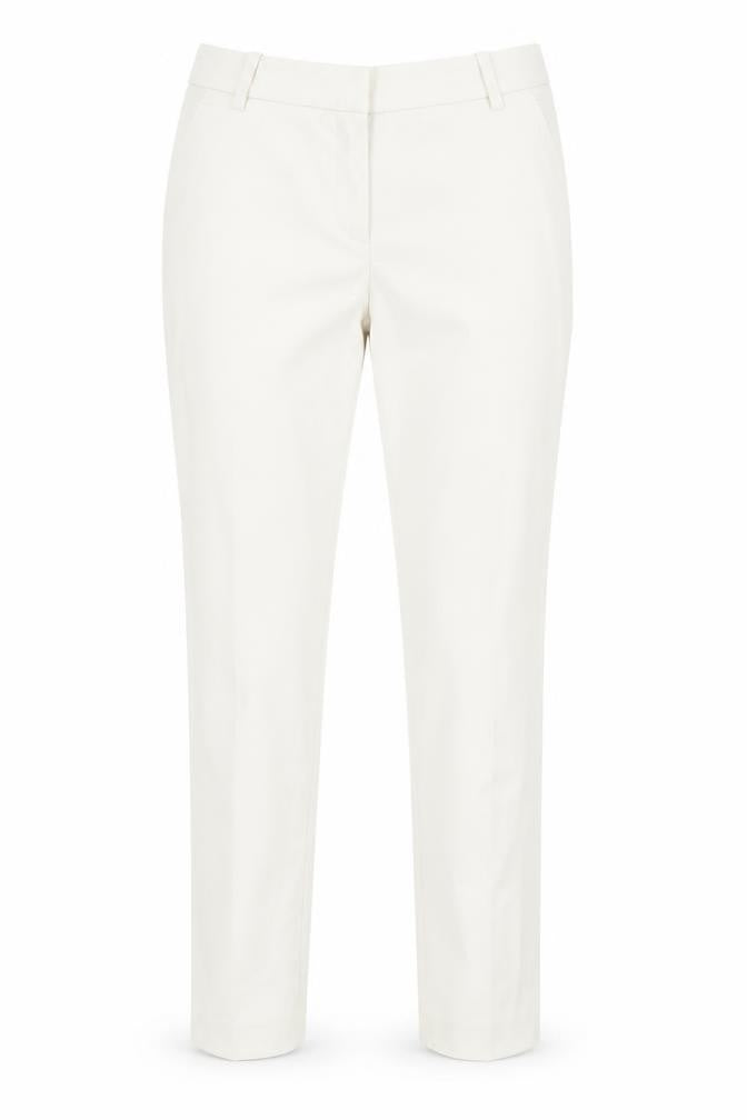Womens UK Size 6 H&M Regular Fit  Ivory Trousers