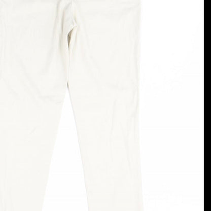 Womens UK Size 6 H&M Regular Fit  Ivory Trousers