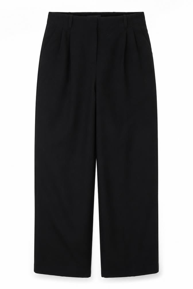 Womens UK Size 12 Primark Regular Fit  Black Trousers