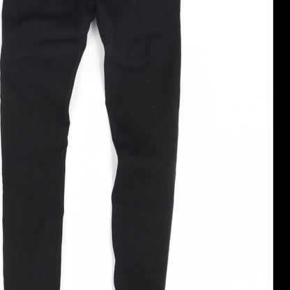Womens UK Size S Monday Regular Fit Skinny Black Jeans