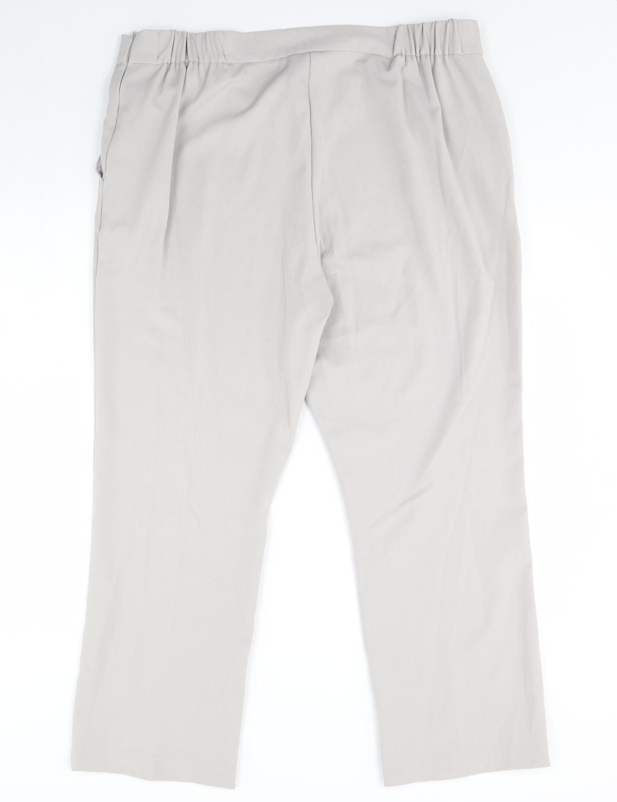 Womens UK Size 18 Anna rose Regular Fit  Grey Trousers
