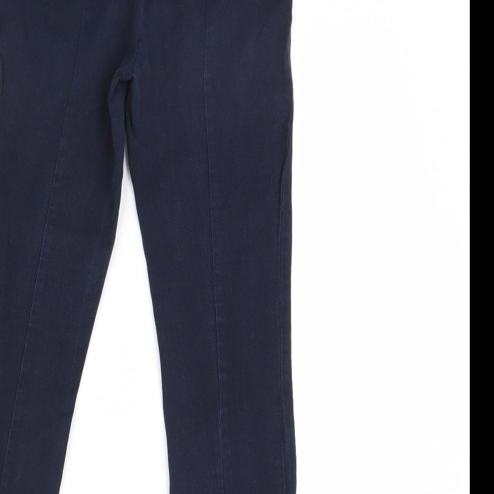 Womens UK Size 28 in Preworn Regular Fit Skinny Blue Jeans