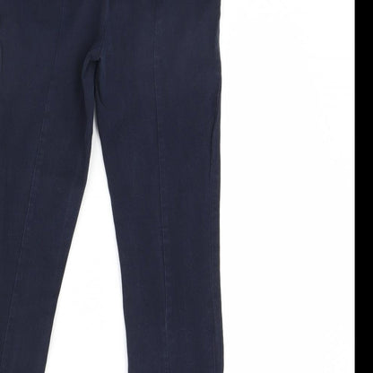 Womens UK Size 28 in Preworn Regular Fit Skinny Blue Jeans
