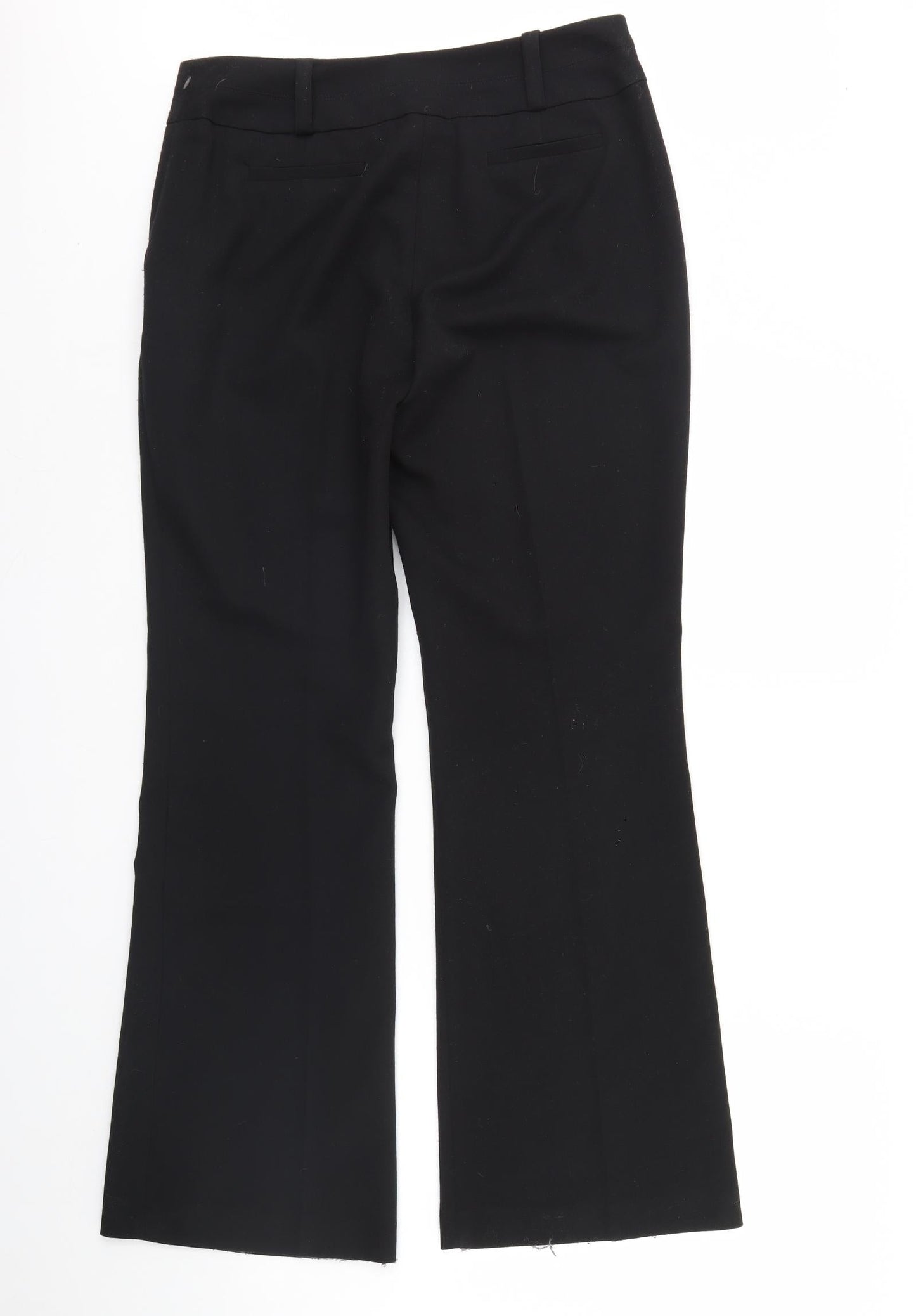 Womens UK Size 12 Wallis Regular Fit  Black Trousers