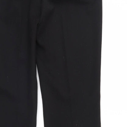 Womens UK Size 12 Wallis Regular Fit  Black Trousers