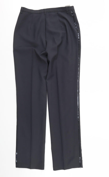 Sisley Womens Blue   Trousers  Size 46 L30 in