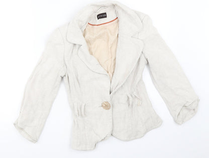 Principles Womens Beige   Jacket  Size 8