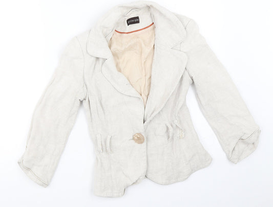 Principles Womens Beige   Jacket  Size 8
