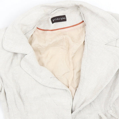 Principles Womens Beige   Jacket  Size 8