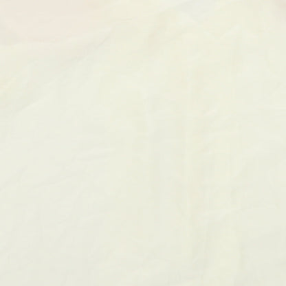 Womens UK Size 14 Preworn Ivory Basic Button-Up