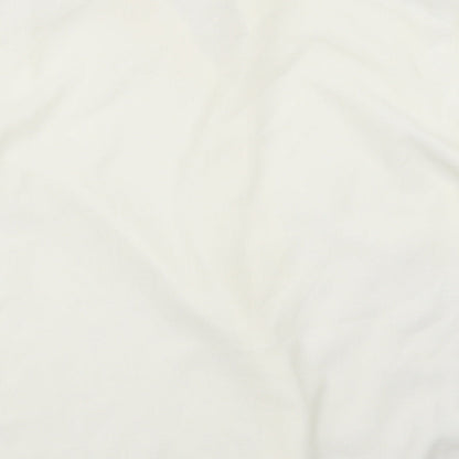 Womens UK Size 14 Sommermann Ivory Basic Button-Up