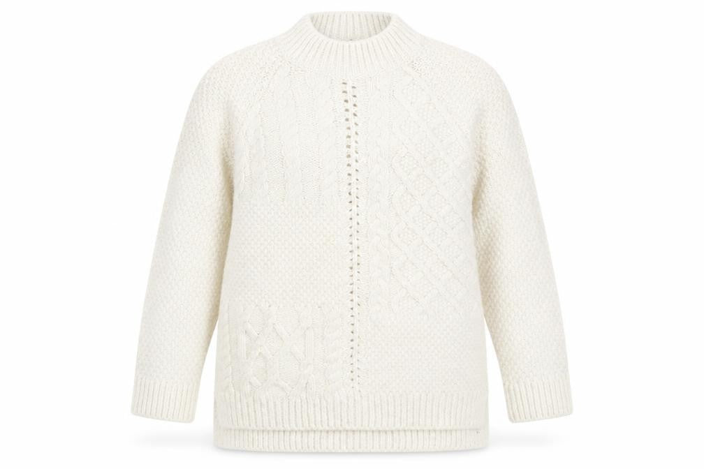 Womens UK Size 12 TU Beige Pullover Jumper