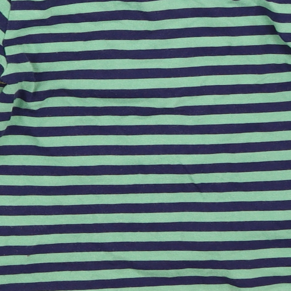 Matalan Boys Blue Striped  Basic T-Shirt Size 12-18 Months