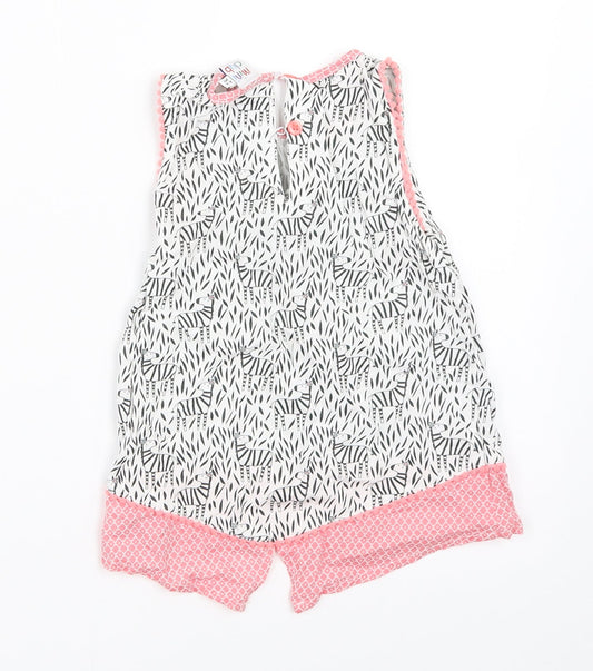 Mini Club Girls White   Basic Blouse Size 3-4 Years