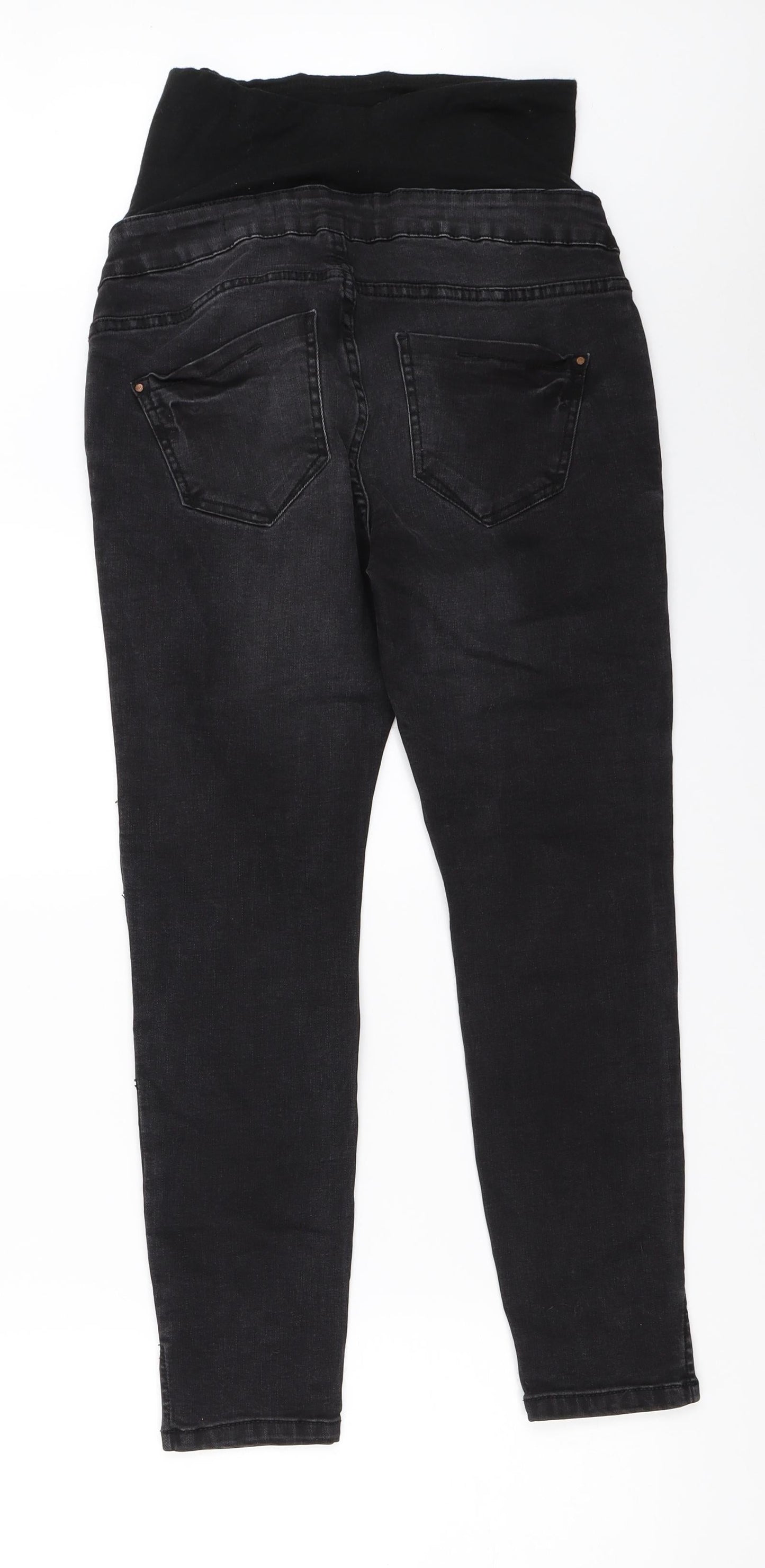 New Look Womens Black  Denim Skinny Jeans Size 8 L24 in