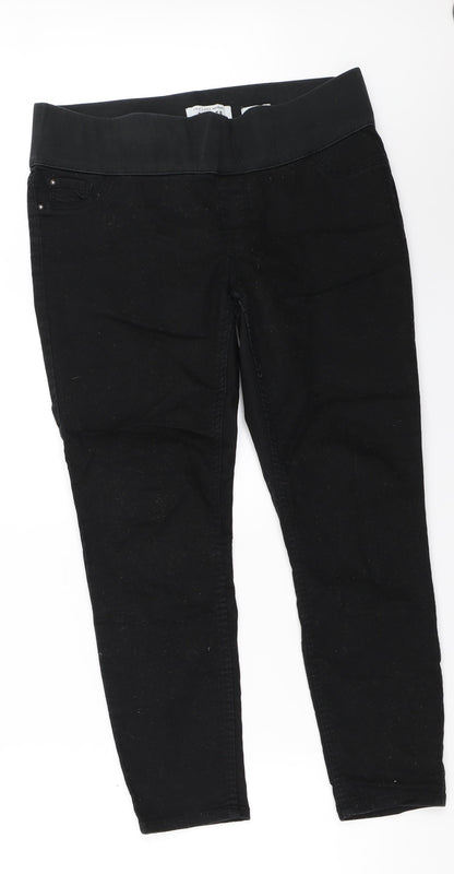 New Look Womens Black   Jegging Jeans Size 10 L25.5 in