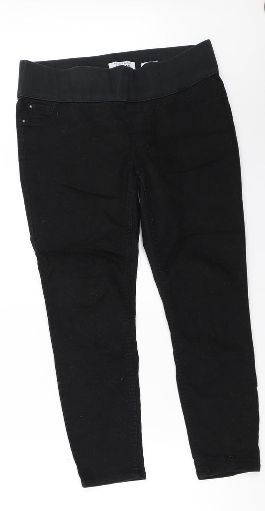 New Look Womens Black   Jegging Jeans Size 10 L25.5 in